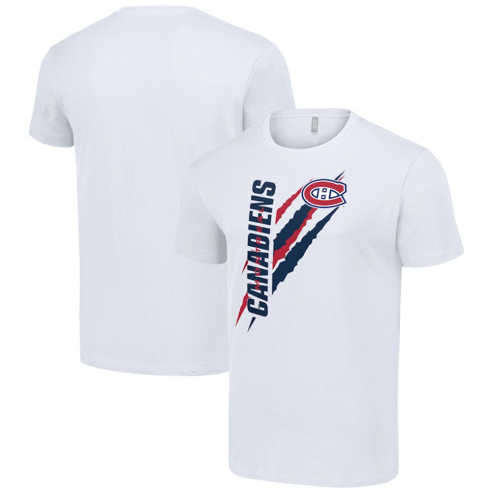 NHL Montreal Canadiens Starter Color Scratch T-Shirt - White