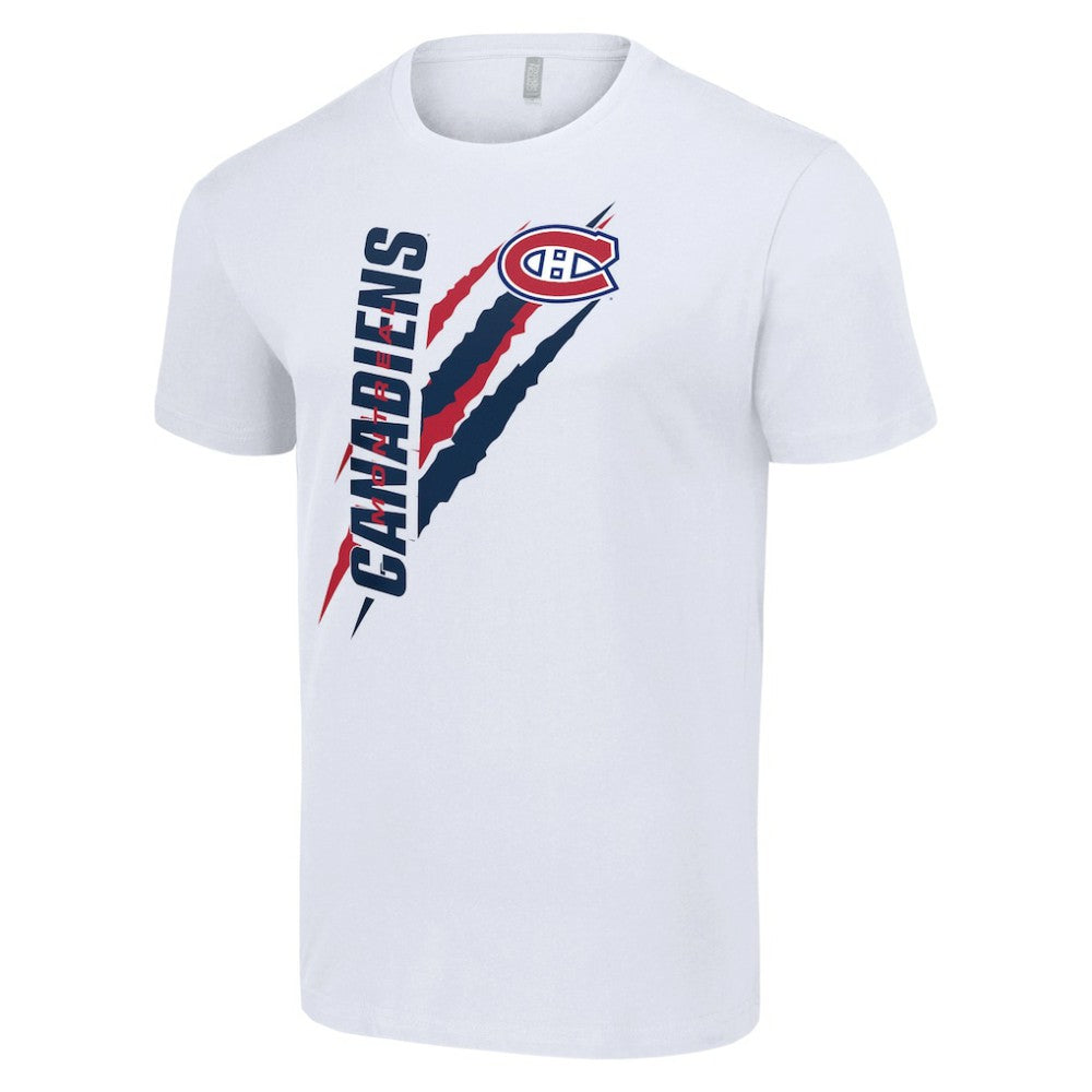 NHL Montreal Canadiens Starter Color Scratch T-Shirt - White