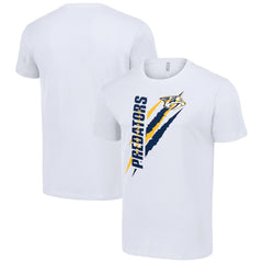 NHL Nashville Predators Starter Color Scratch T-Shirt - White