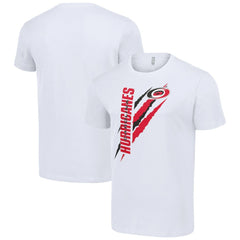 NHL Carolina Hurricanes Starter Color Scratch T-Shirt - White