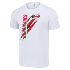 NHL Carolina Hurricanes Starter Color Scratch T-Shirt - White