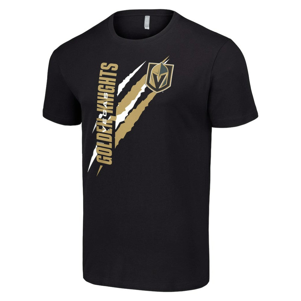 NHL Vegas Golden Knights Starter Color Scratch T-Shirt - Black