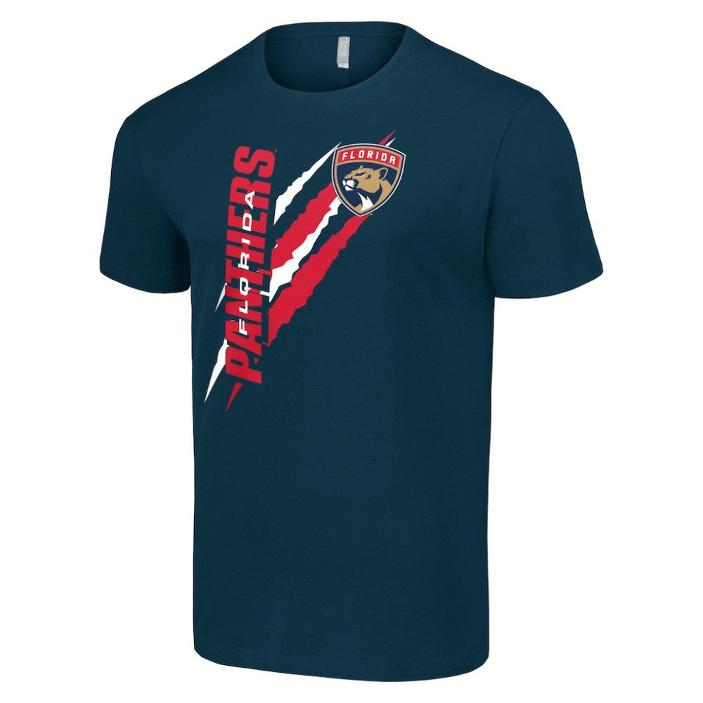 NHL Florida Panthers Starter Color Scratch T-Shirt - Navy