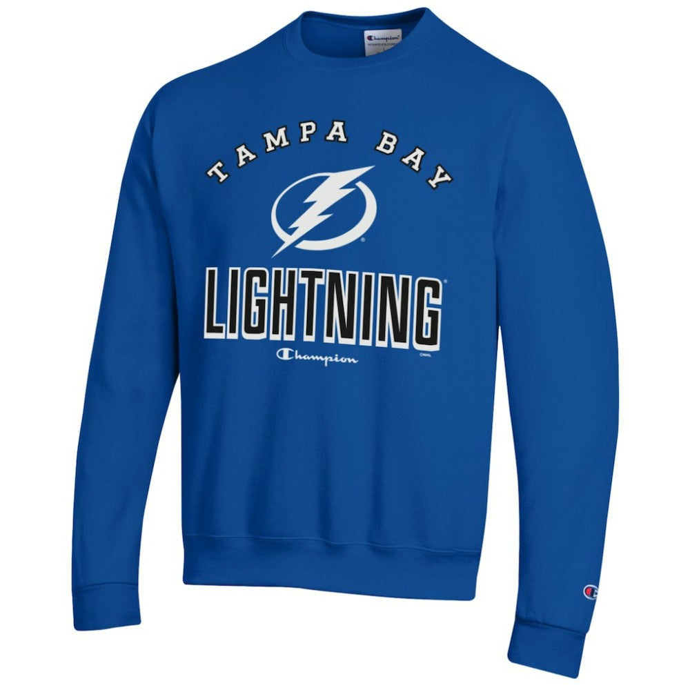NHL Tampa Bay Lightning Champion Eco Powerblend Crewneck Sweatshirt - Royal