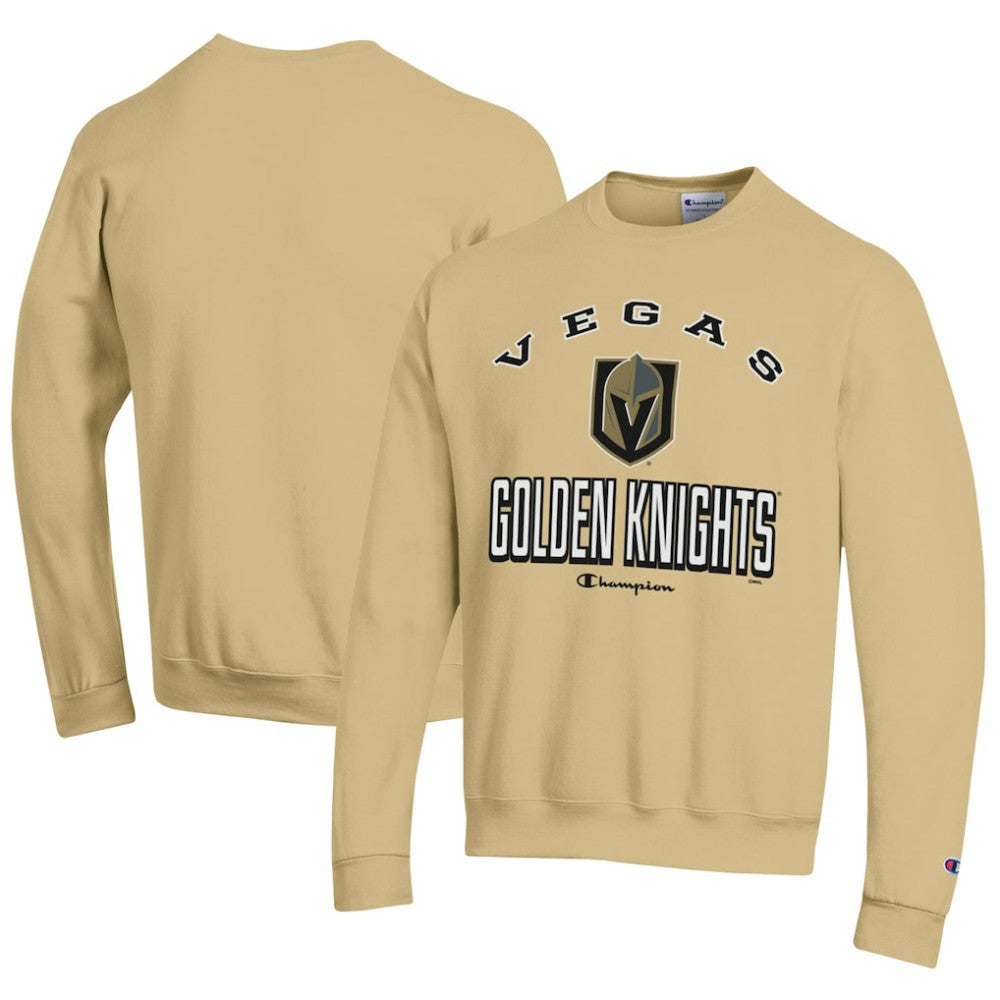 NHL Vegas Golden Knights Champion Eco Powerblend Crewneck Sweatshirt - Yellow