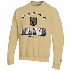 NHL Vegas Golden Knights Champion Eco Powerblend Crewneck Sweatshirt - Yellow