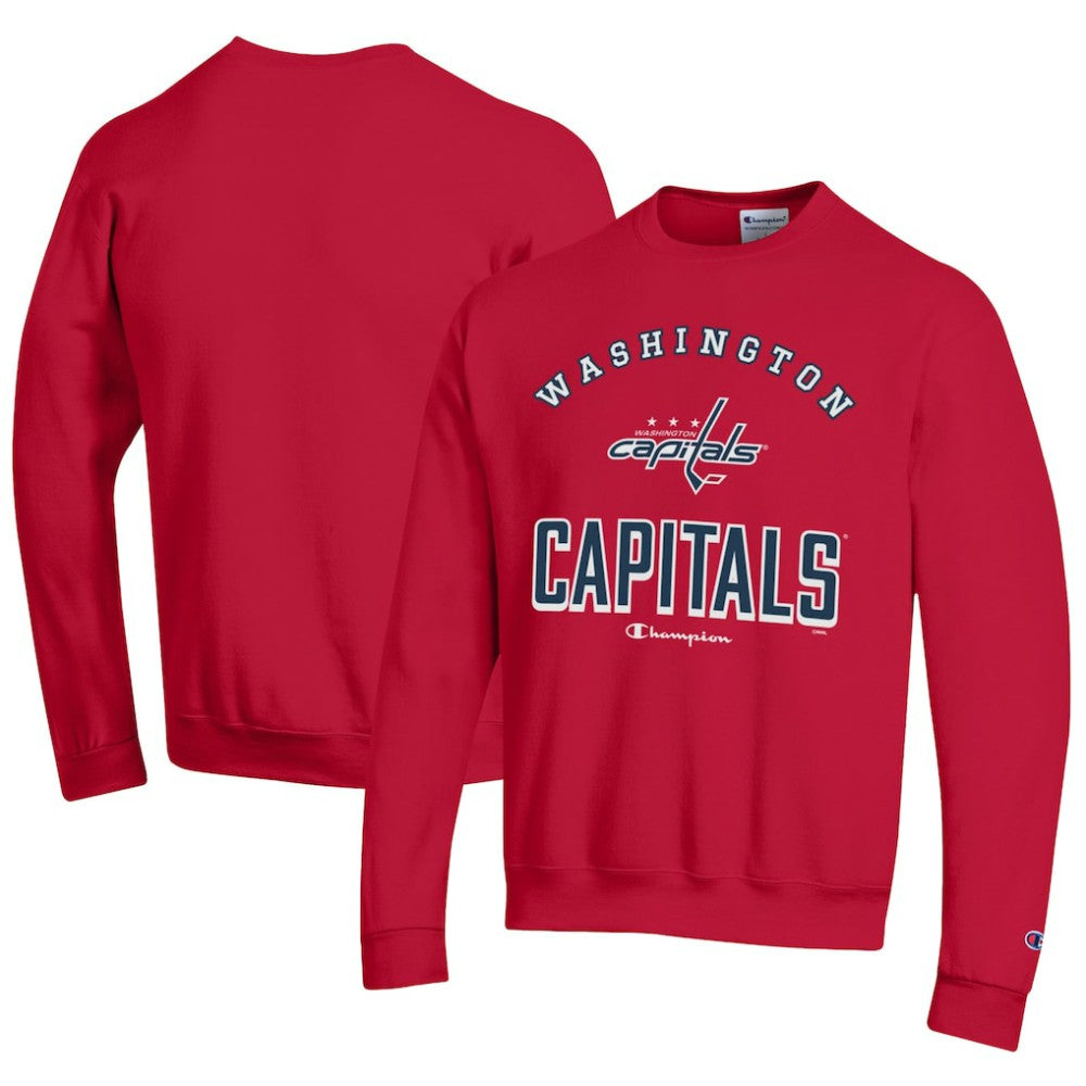 NHL Washington Capitals Champion Eco Powerblend Crewneck Sweatshirt - Red