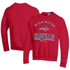 NHL Washington Capitals Champion Eco Powerblend Crewneck Sweatshirt - Red