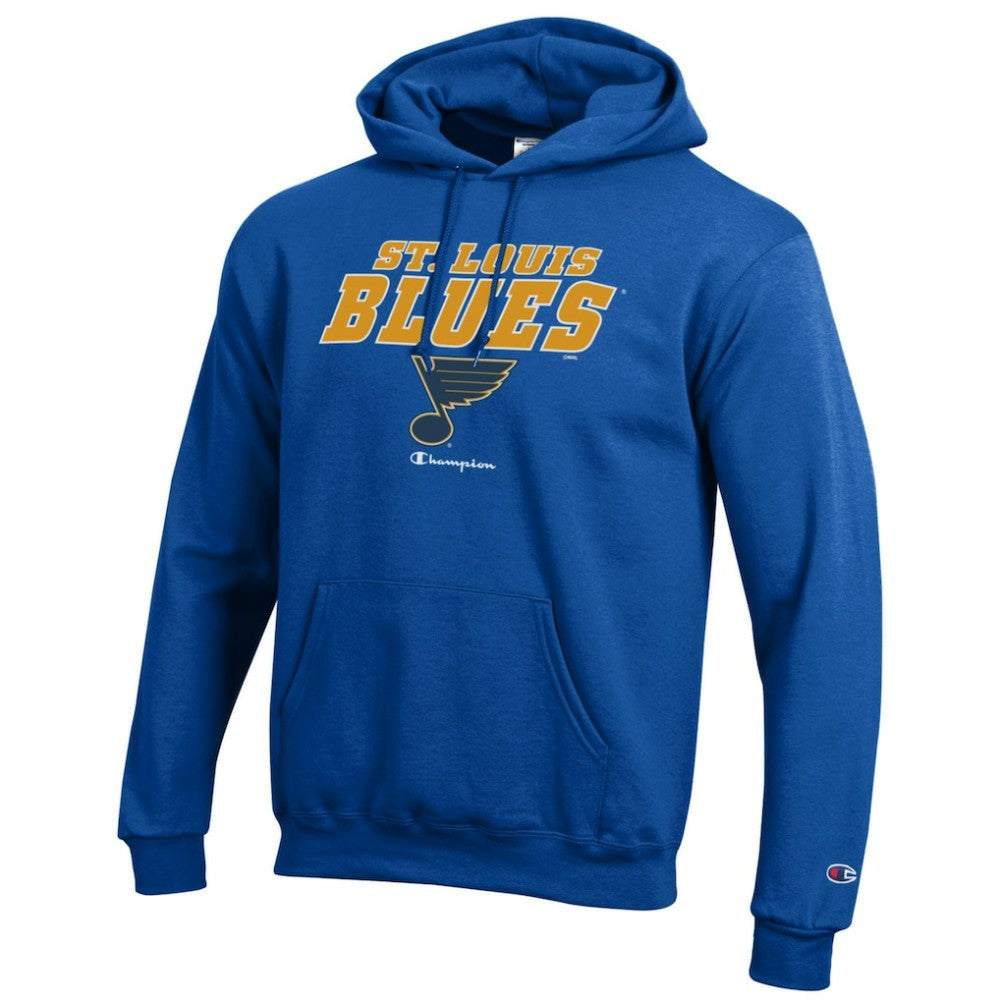 NHL St. Louis Blues Champion Eco Powerblend Pullover Hoodie - Royal