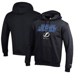 NHL Tampa Bay Lightning Champion Eco Powerblend Pullover Hoodie - Black