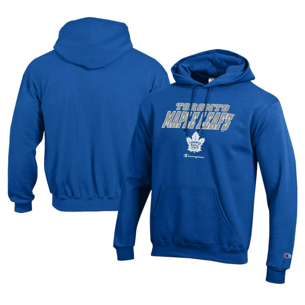 NHL Toronto Maple Leafs Champion Eco Powerblend Pullover Hoodie - Royal