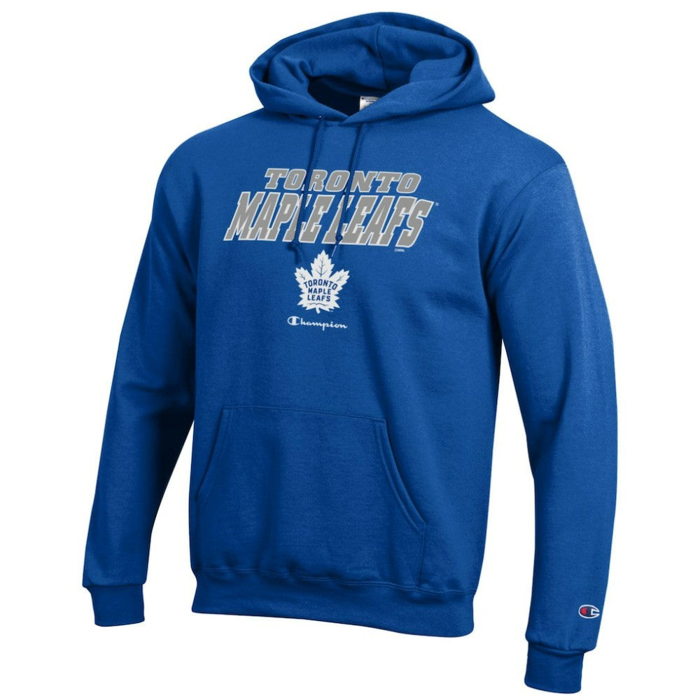 NHL Toronto Maple Leafs Champion Eco Powerblend Pullover Hoodie - Royal