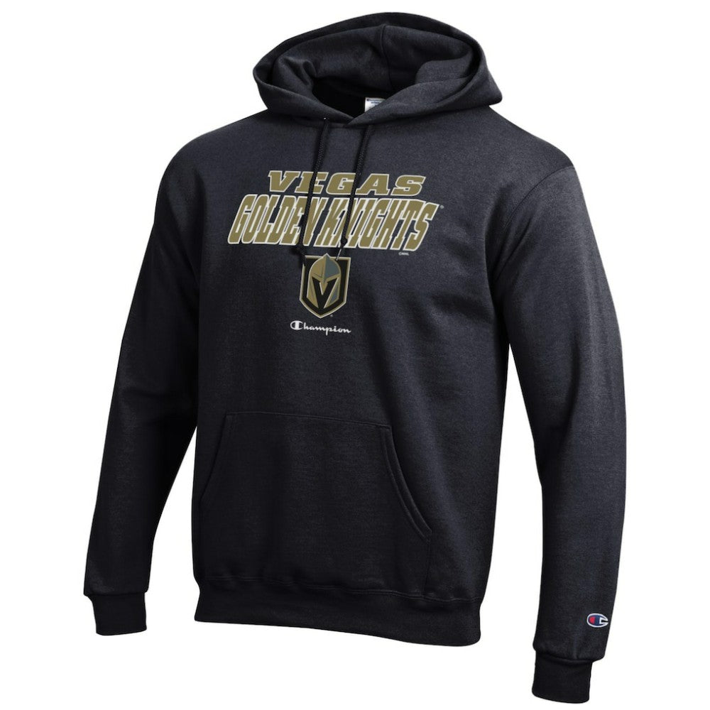 NHL Vegas Golden Knights Champion Eco Powerblend Pullover Hoodie - Black