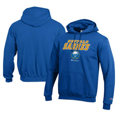 NHL Buffalo Sabres Champion Eco Powerblend Pullover Hoodie - Royal