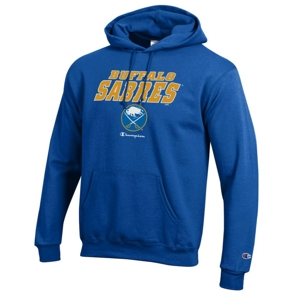 NHL Buffalo Sabres Champion Eco Powerblend Pullover Hoodie - Royal