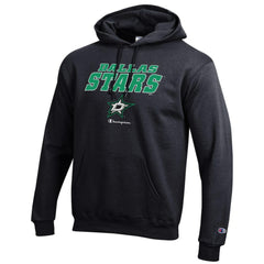 NHL Dallas Stars Champion Eco Powerblend Pullover Hoodie - Black