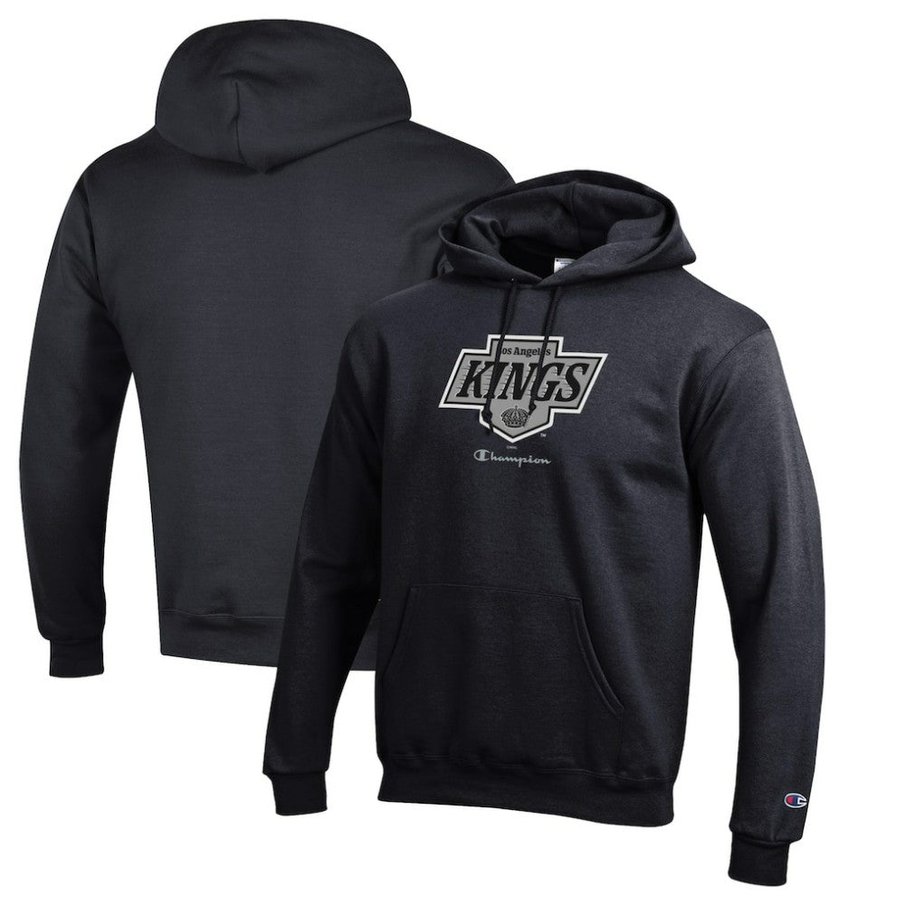 NHL Los Angeles Kings Champion Eco Powerblend Pullover Hoodie - Black