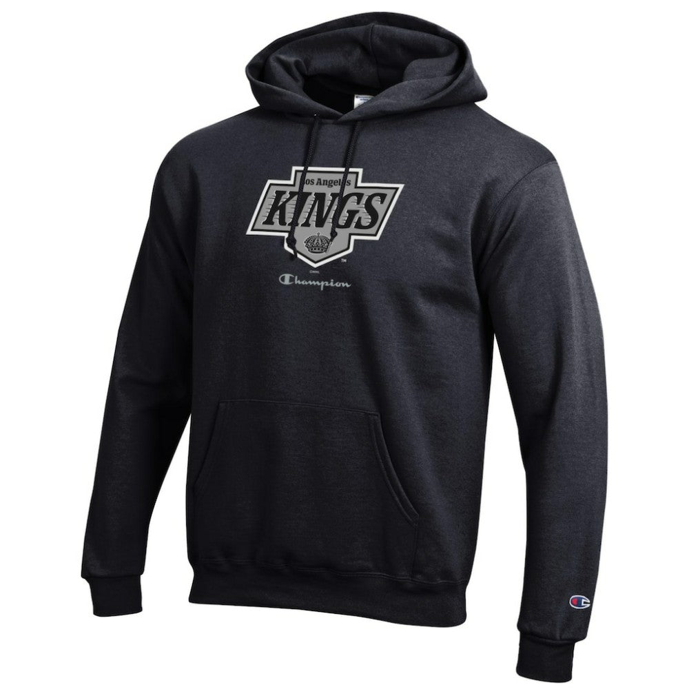 NHL Los Angeles Kings Champion Eco Powerblend Pullover Hoodie - Black