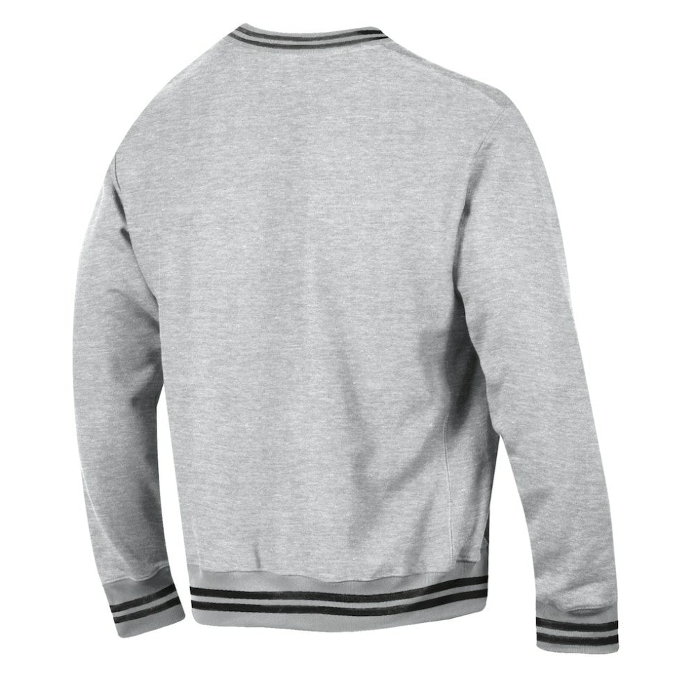 NHL Anaheim Ducks Champion Reverse Weave Yarn Dye Pullover Sweatshirt - Heather Gray