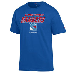 NHL New York Rangers Champion Jersey T-Shirt - Royal
