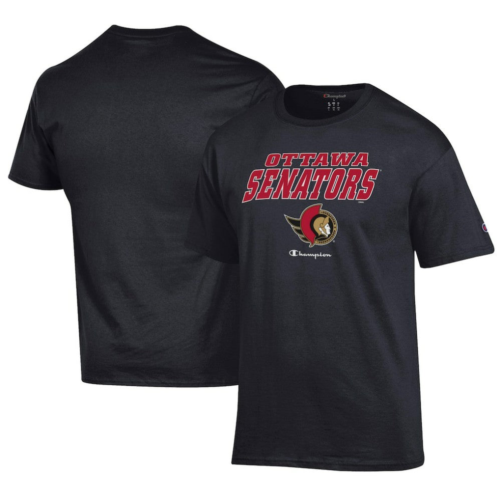 NHL Ottawa Senators Champion Jersey T-Shirt - Black