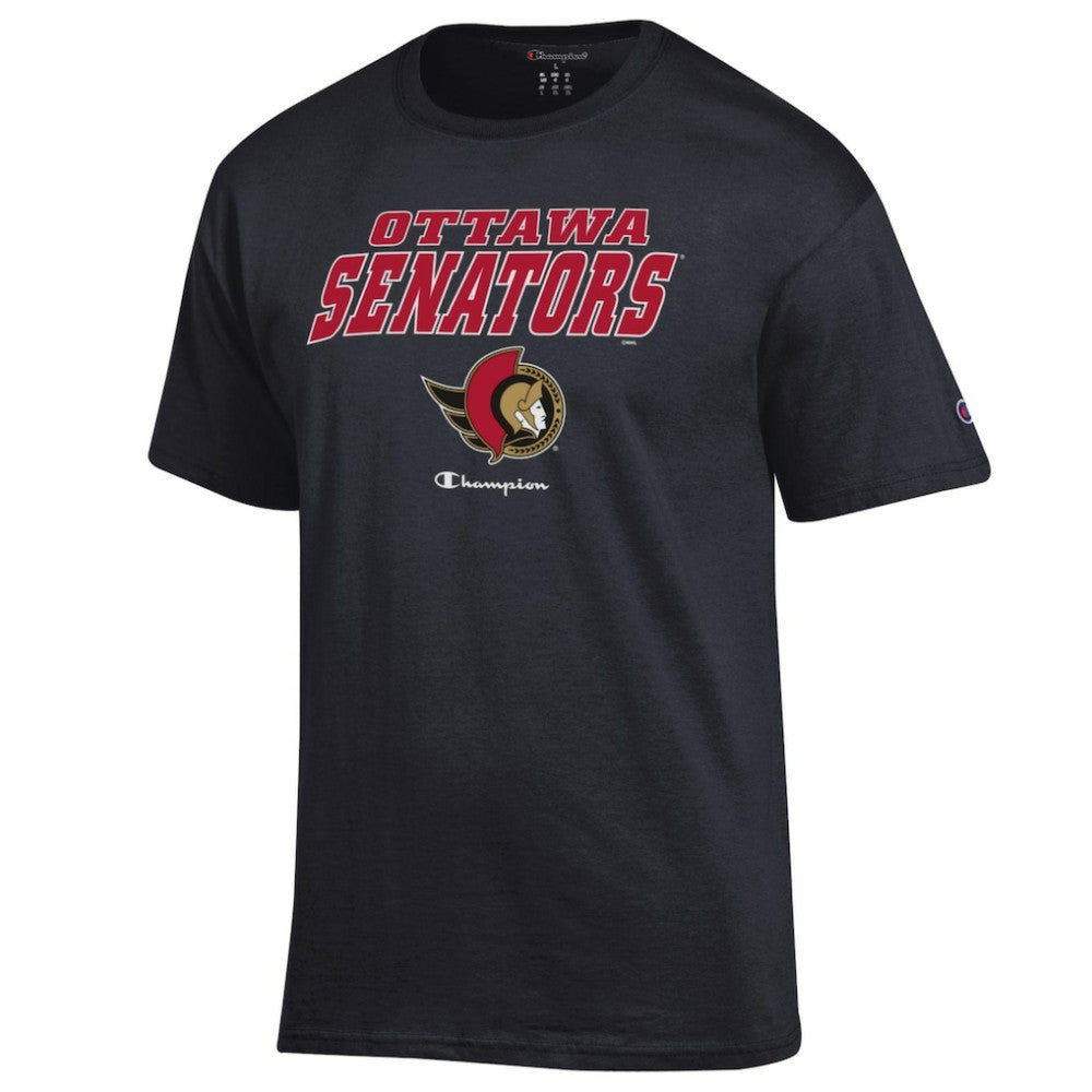 NHL Ottawa Senators Champion Jersey T-Shirt - Black