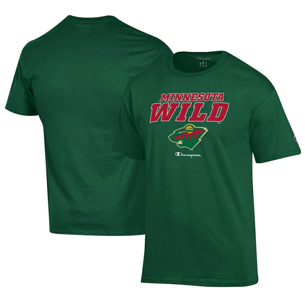 NHL Minnesota Wild Champion Jersey T-Shirt - Hunter Green