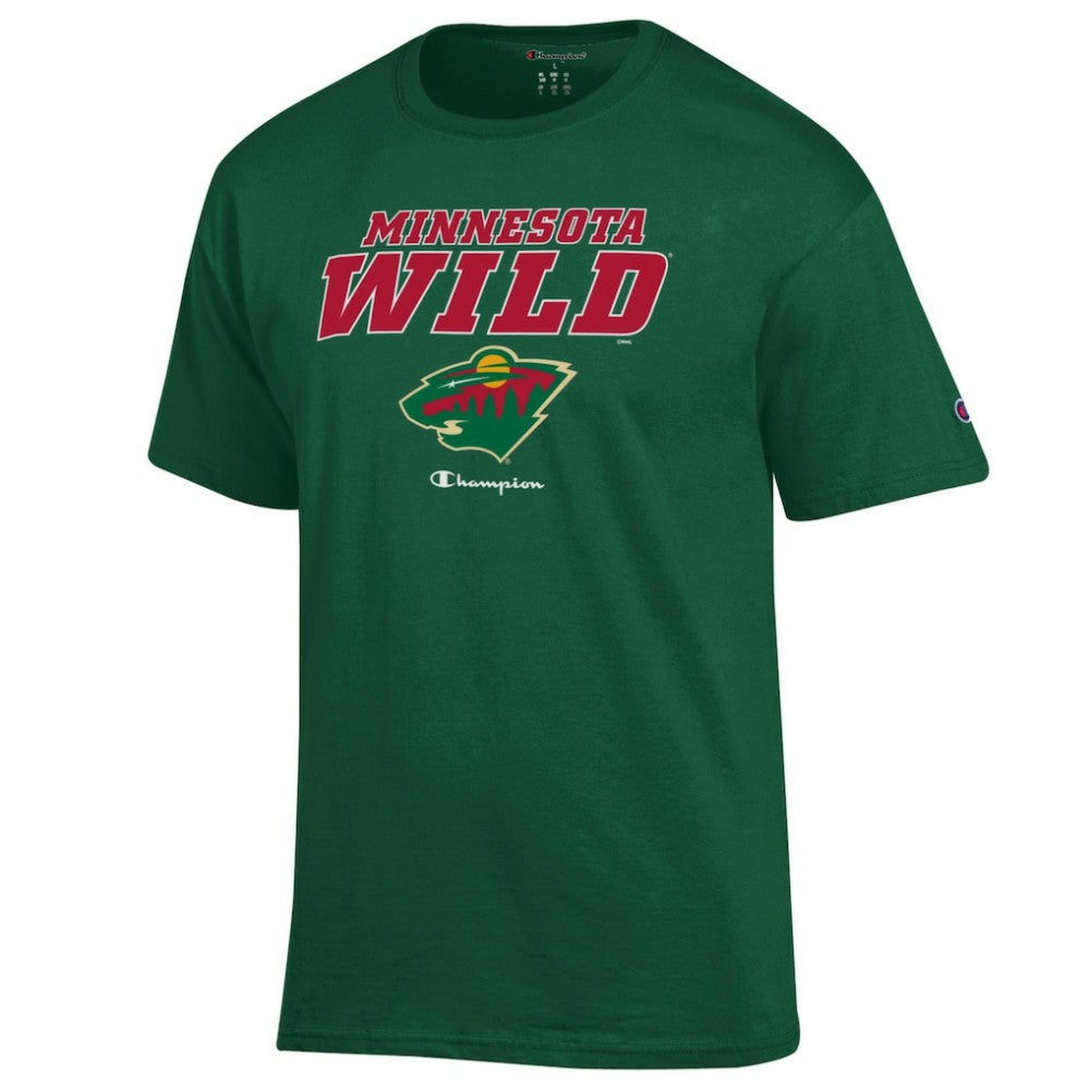 NHL Minnesota Wild Champion Jersey T-Shirt - Hunter Green