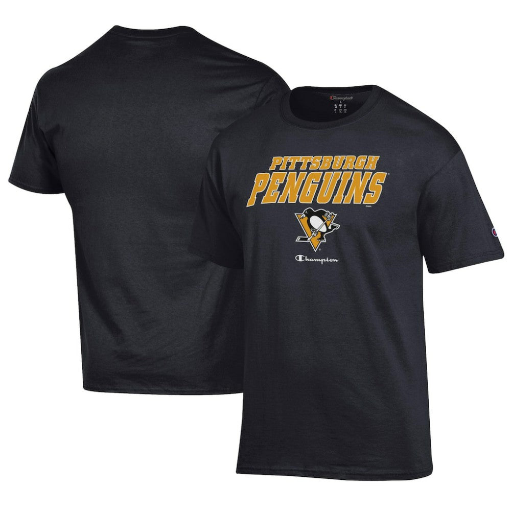 NHL Pittsburgh Penguins Champion Jersey T-Shirt - Black