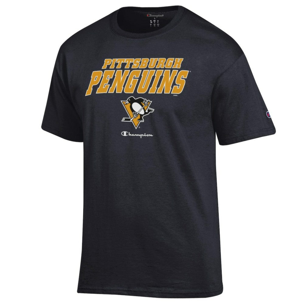 NHL Pittsburgh Penguins Champion Jersey T-Shirt - Black