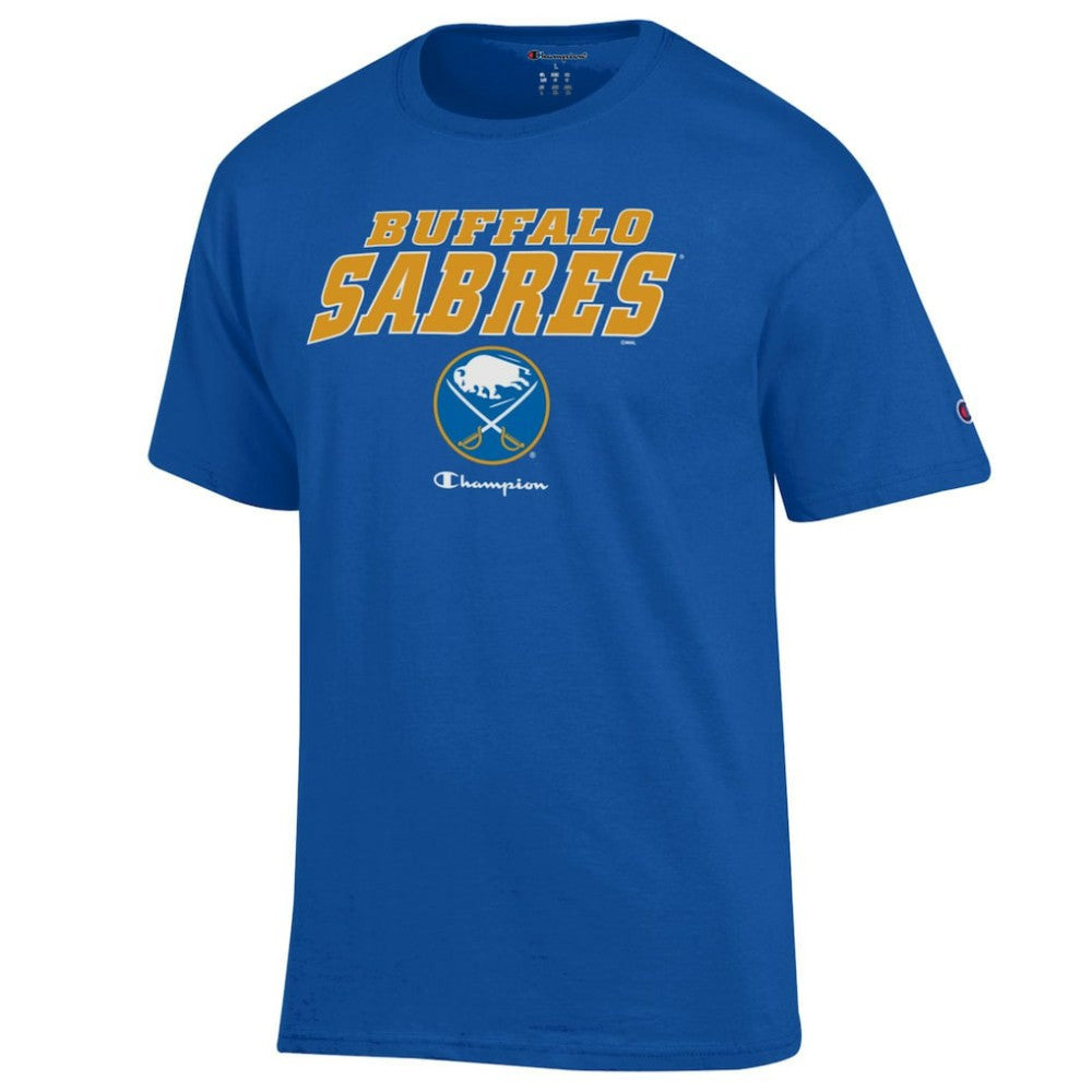 NHL Buffalo Sabres Champion Jersey T-Shirt - Royal