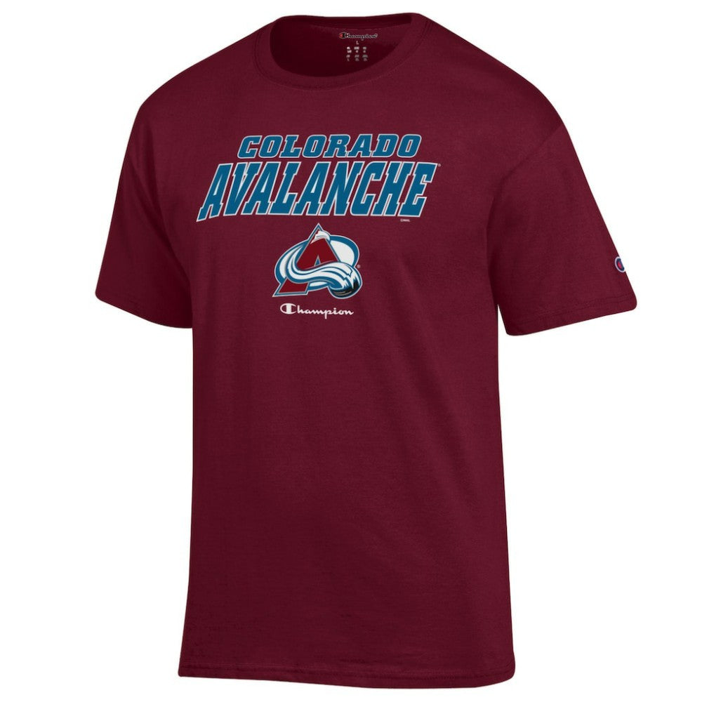 NHL Colorado Avalanche Champion Jersey T-Shirt - Burgundy