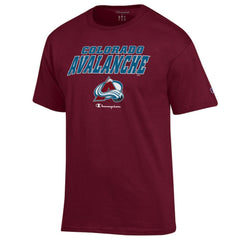 NHL Colorado Avalanche Champion Jersey T-Shirt - Burgundy