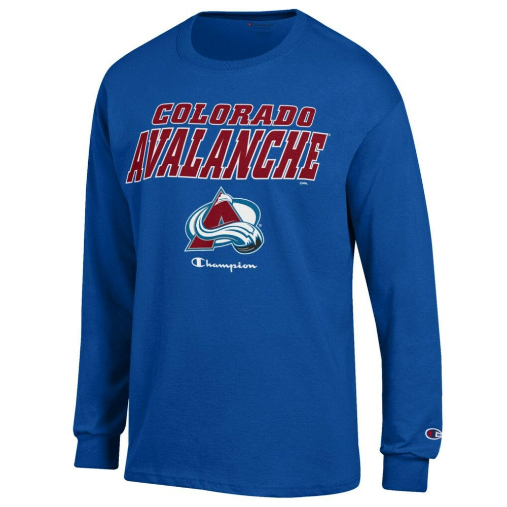 NHL Colorado Avalanche Champion Long-Sleeve Jersey T-Shirt - Royal