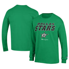 NHL Dallas Stars Champion Long-Sleeve Jersey T-Shirt - Kelly Green