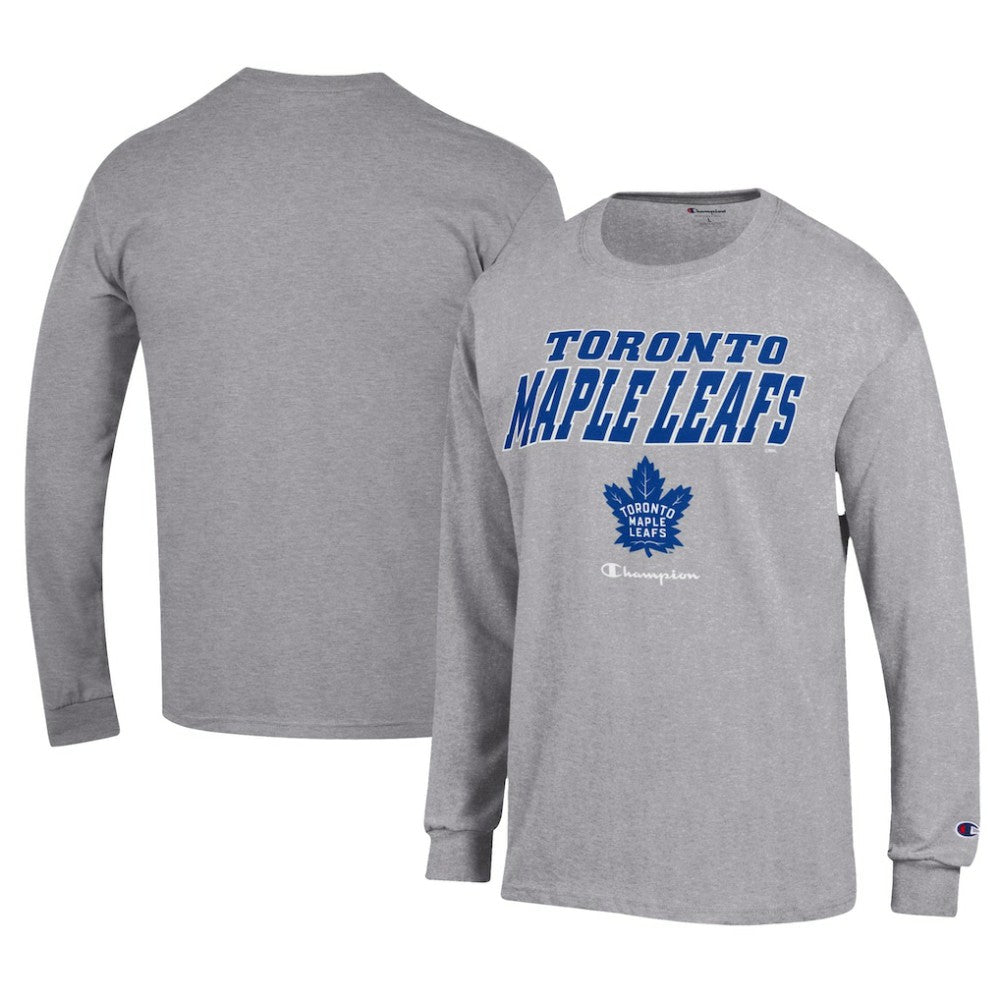 NHL Toronto Maple Leafs Champion Long-Sleeve Jersey T-Shirt - Gray