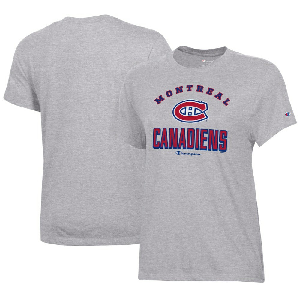 NHL Montreal Canadiens Champion Women's Core T-Shirt - Heather Gray