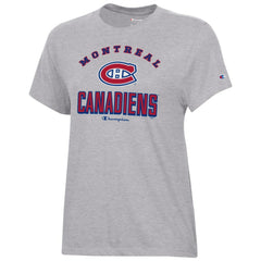 NHL Montreal Canadiens Champion Women's Core T-Shirt - Heather Gray
