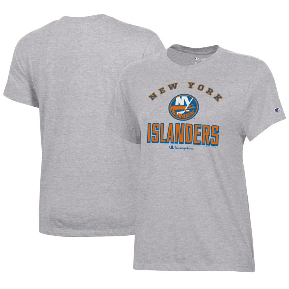 NHL New York Islanders Champion Women's Core T-Shirt - Heather Gray