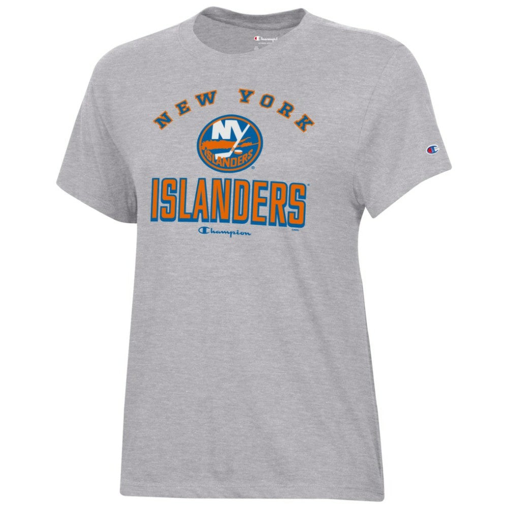 NHL New York Islanders Champion Women's Core T-Shirt - Heather Gray