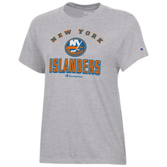 NHL New York Islanders Champion Women's Core T-Shirt - Heather Gray