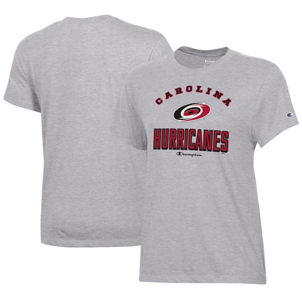 NHL Carolina Hurricanes Champion Women's Core T-Shirt - Heather Gray