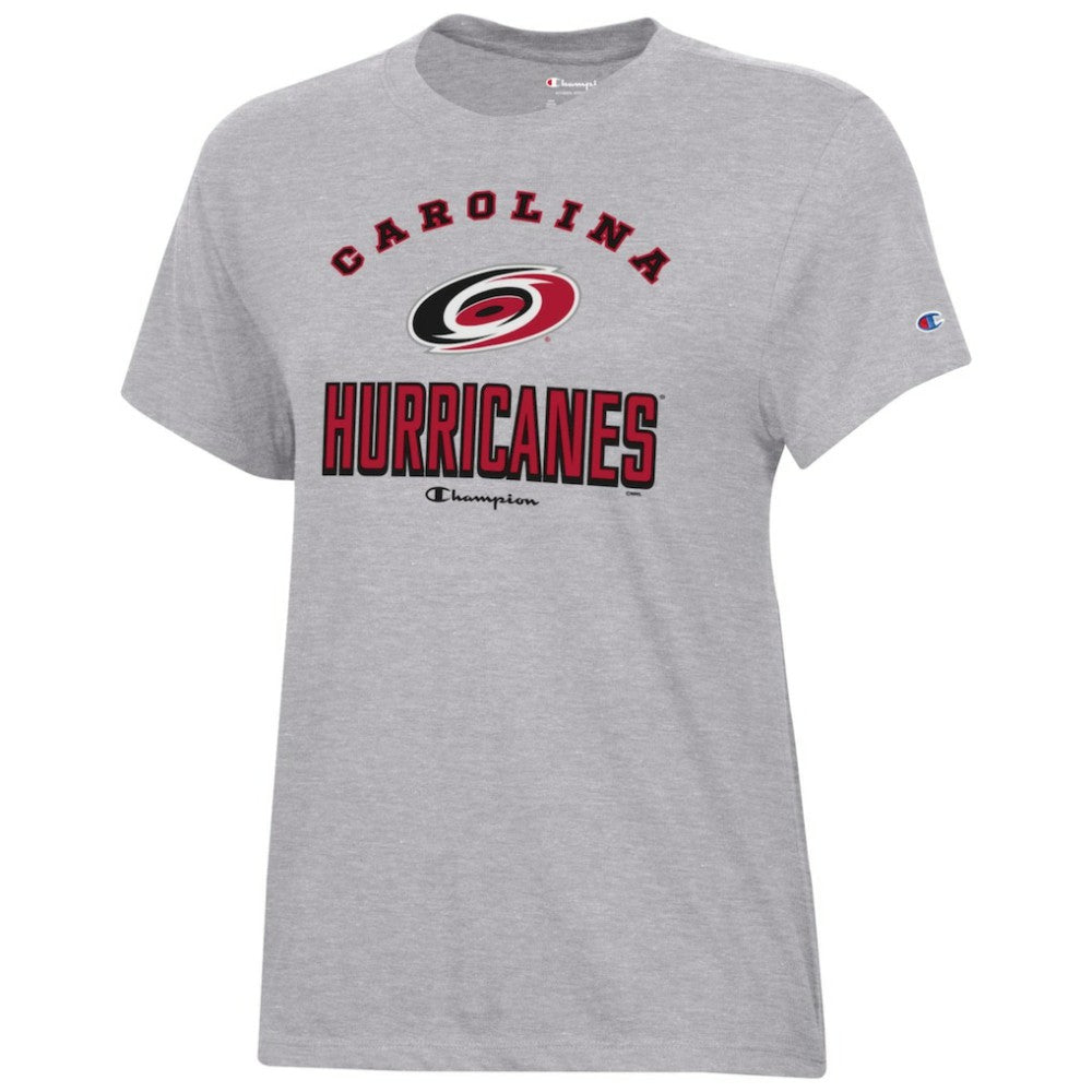 NHL Carolina Hurricanes Champion Women's Core T-Shirt - Heather Gray