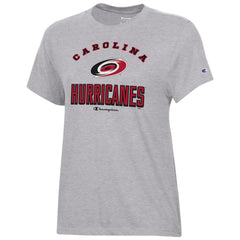 NHL Carolina Hurricanes Champion Women's Core T-Shirt - Heather Gray