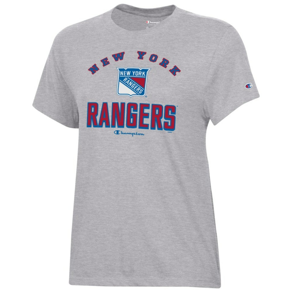 NHL New York Rangers Champion Women's Core T-Shirt - Heather Gray