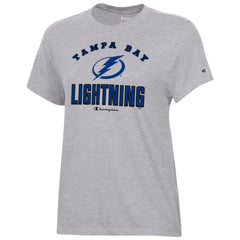 NHL Tampa Bay Lightning Champion Women's Core T-Shirt - Heather Gray