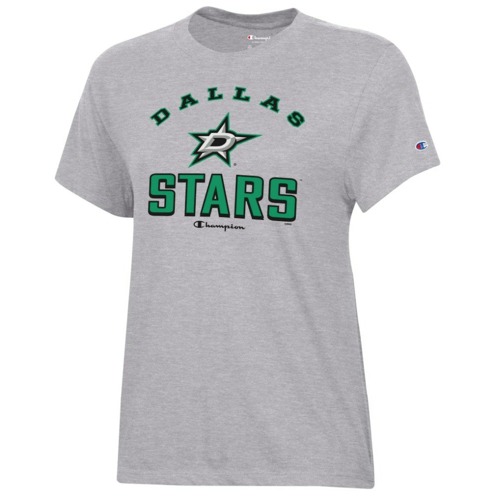 NHL Dallas Stars Champion Women's Core T-Shirt - Heather Gray