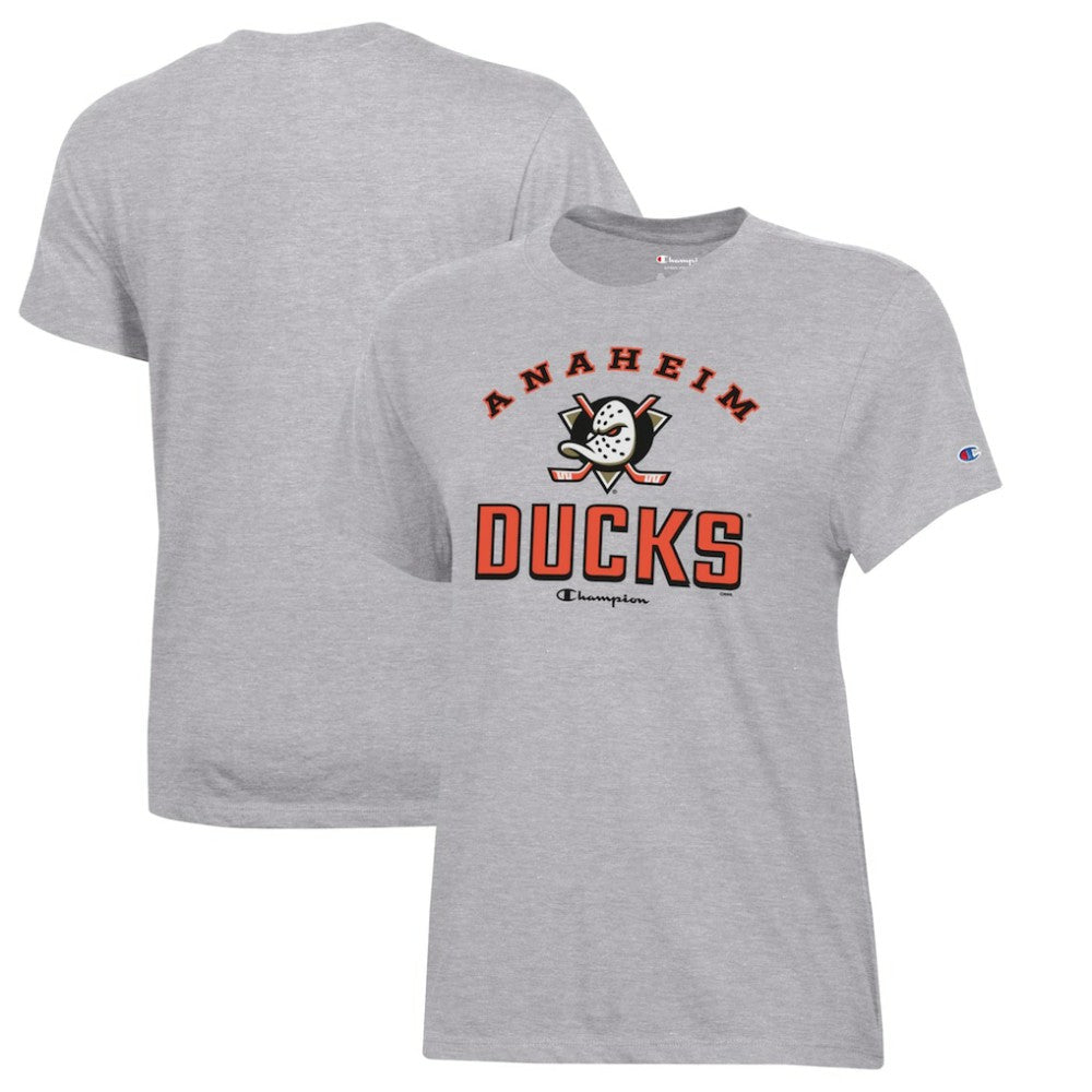 NHL Anaheim Ducks Champion Women's Core T-Shirt - Heather Gray