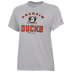 NHL Anaheim Ducks Champion Women's Core T-Shirt - Heather Gray