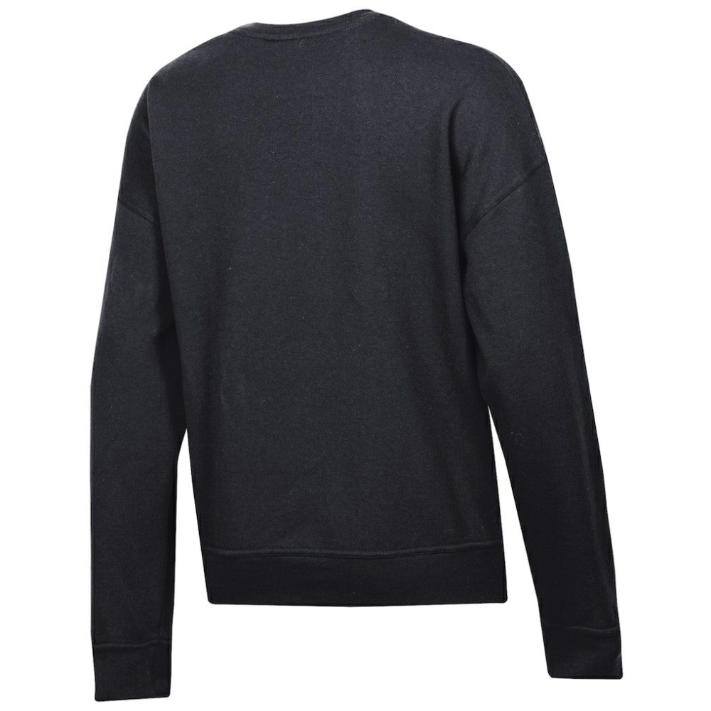 NHL Calgary Flames Champion Women's Powerblend Pullover Sweatshirt - Black